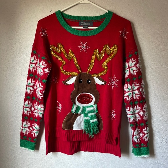 33 Degrees Christmas Ugly Sweater - Picture 1 of 5
